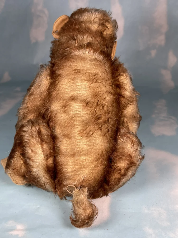 Rare Steiff Monkey with tail turns head mechanism 1931-34 — The