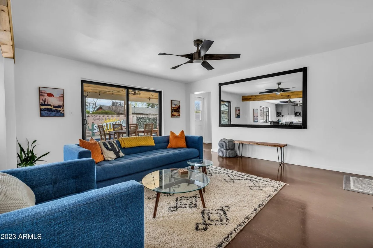 Scottsdale Vacation Rental - Living Room