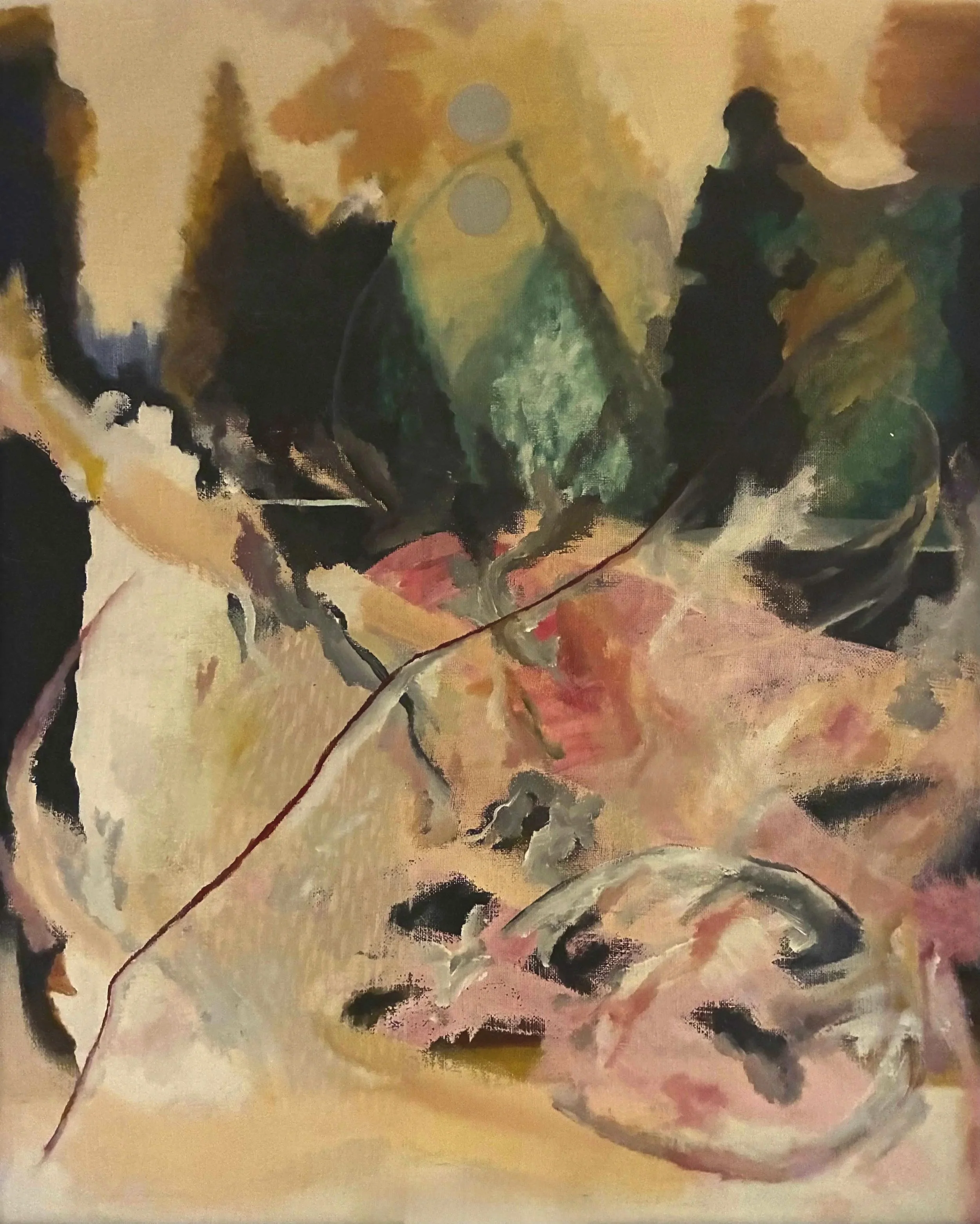 Untitled - 2018 - Acrylic on canvas - 78x64cm