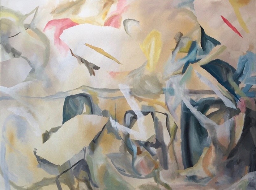 Untitled - 2019 - Acrylic on canvas - 80x60cm Private Collection