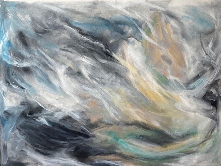 Untitled - 2021 - Acrylic on canvas - 56x45cm