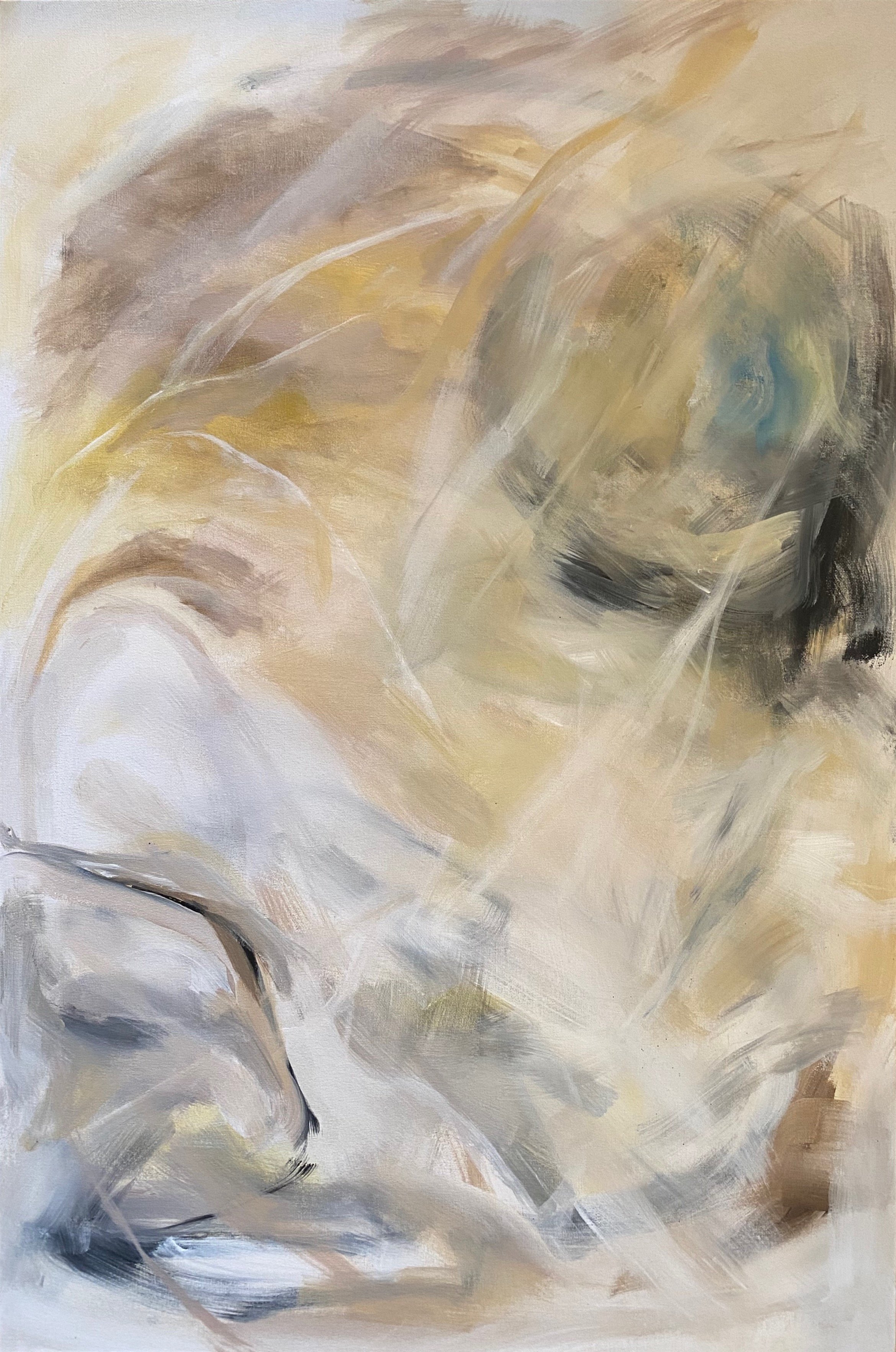 Untitled - 2021 - Acrylic on canvas - 51x76cm Sold