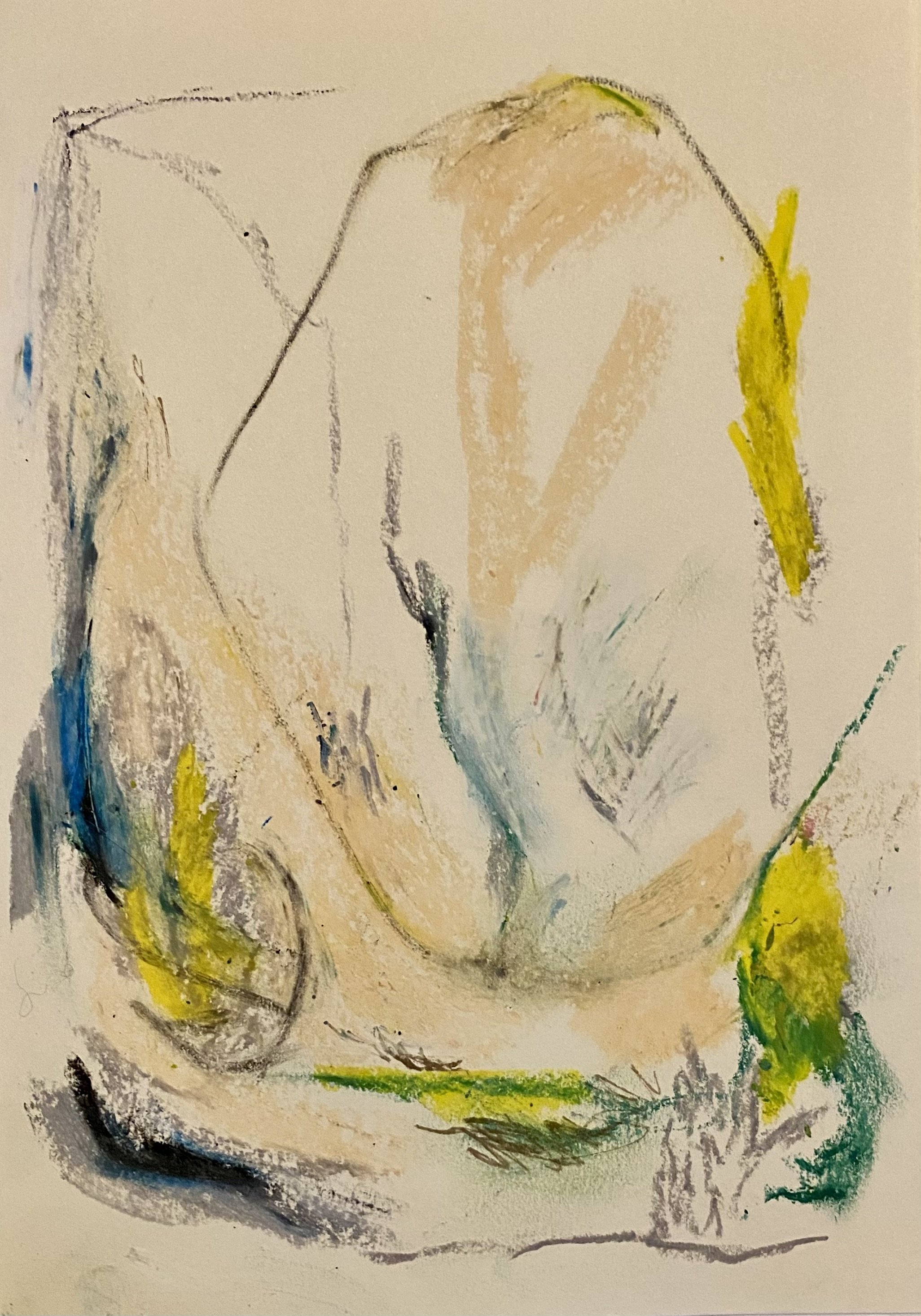 Untitled - 2023 - Mixed media on paper - 17x25cm