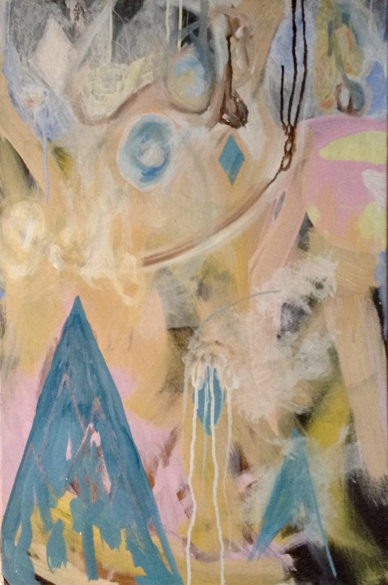 Untitled - 2017 - Acrylic on canvas - 76x51