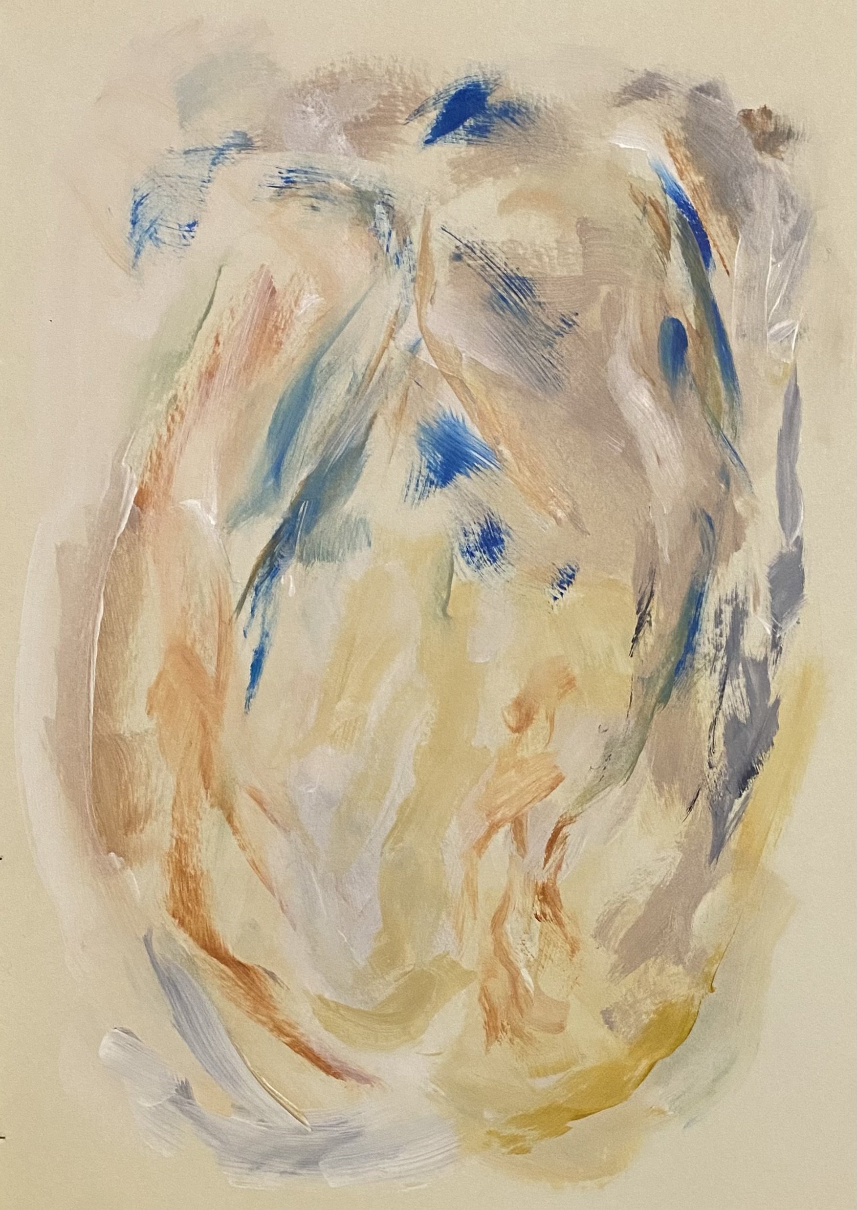 Untitled - 2023 - Mixed media on paper - 17x25cm