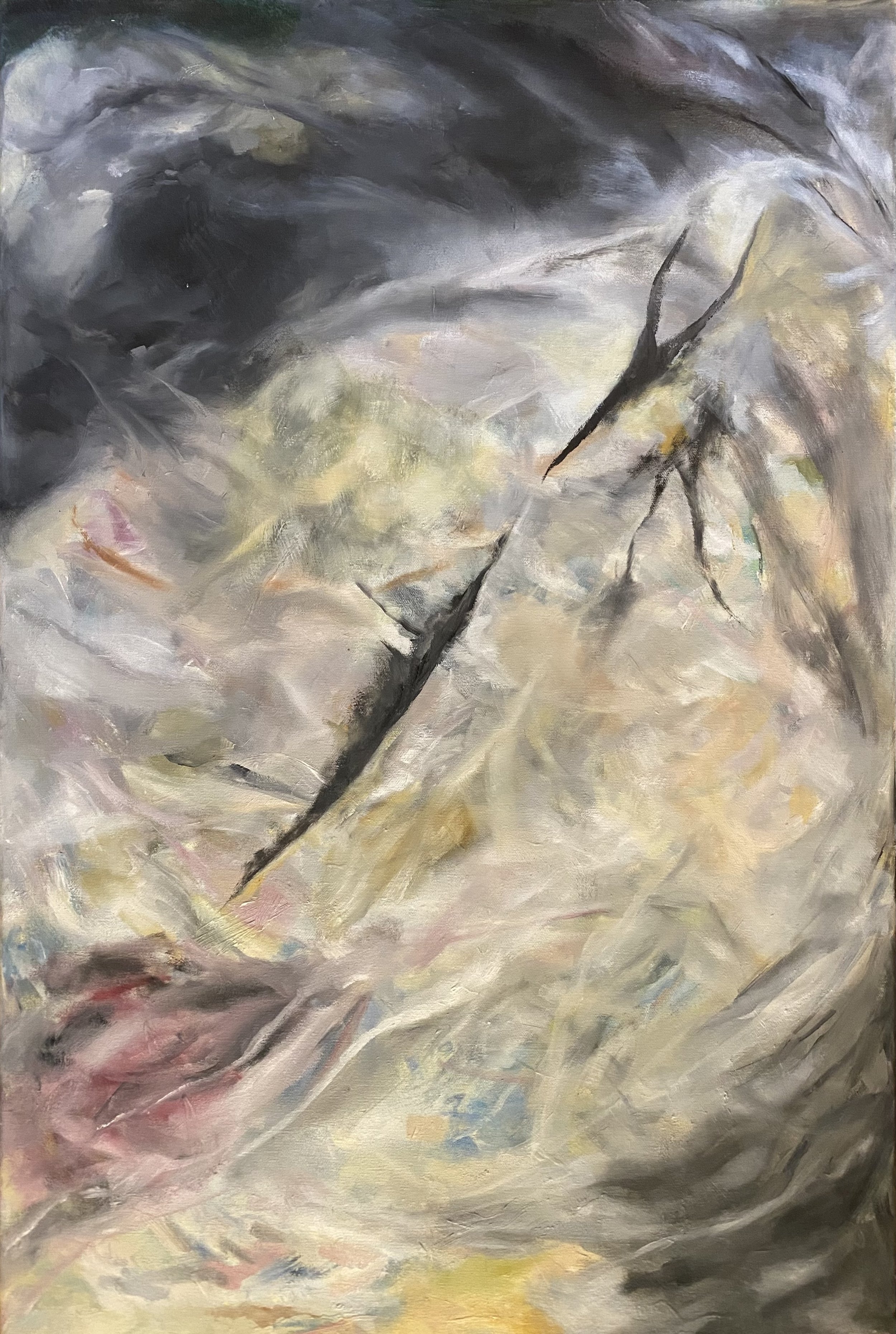 Untitled - 2021 - Oil on canvas 51x76cm