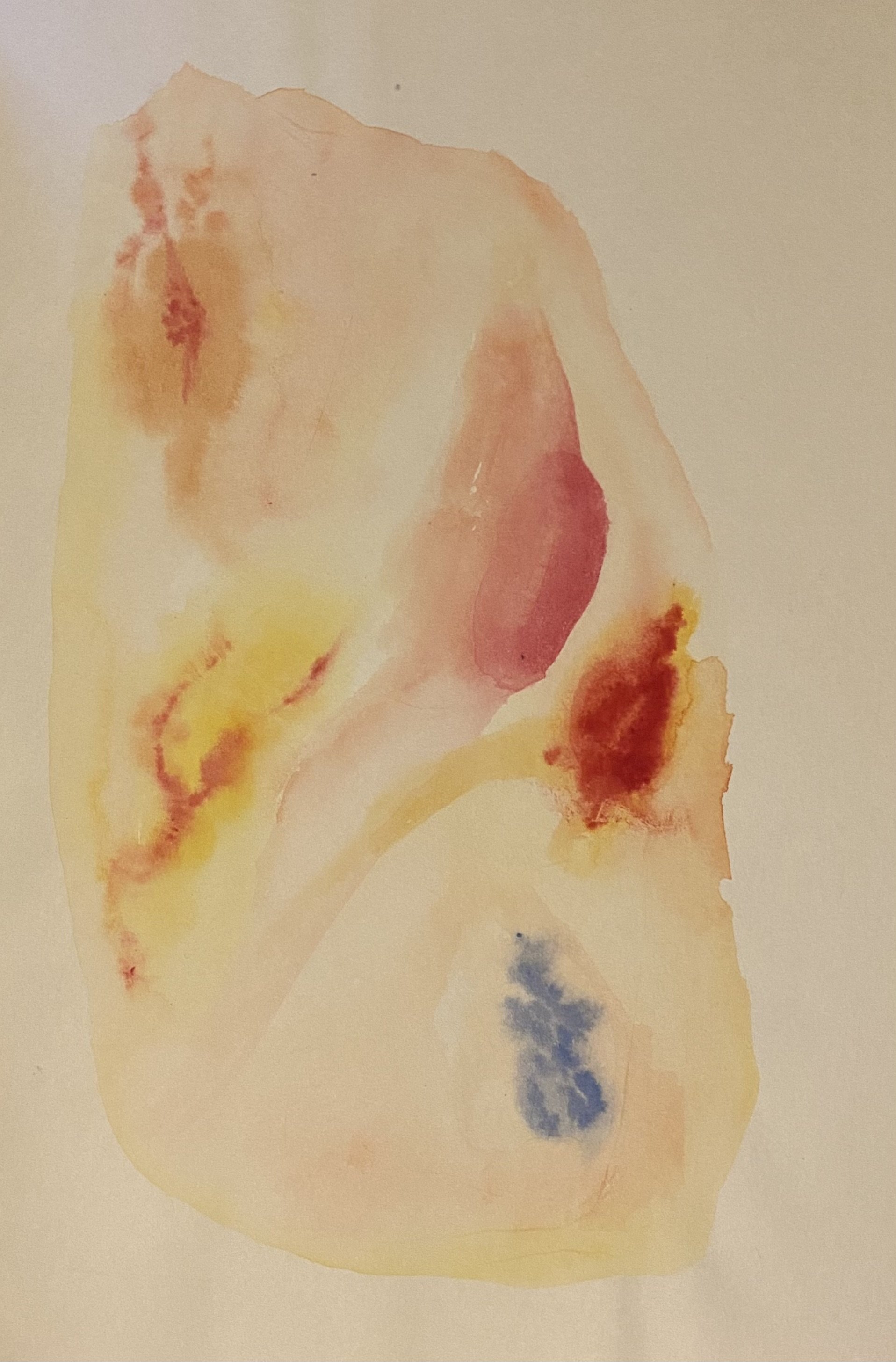 Untitled - 2023 - Mixed media on paper - 25x17cm