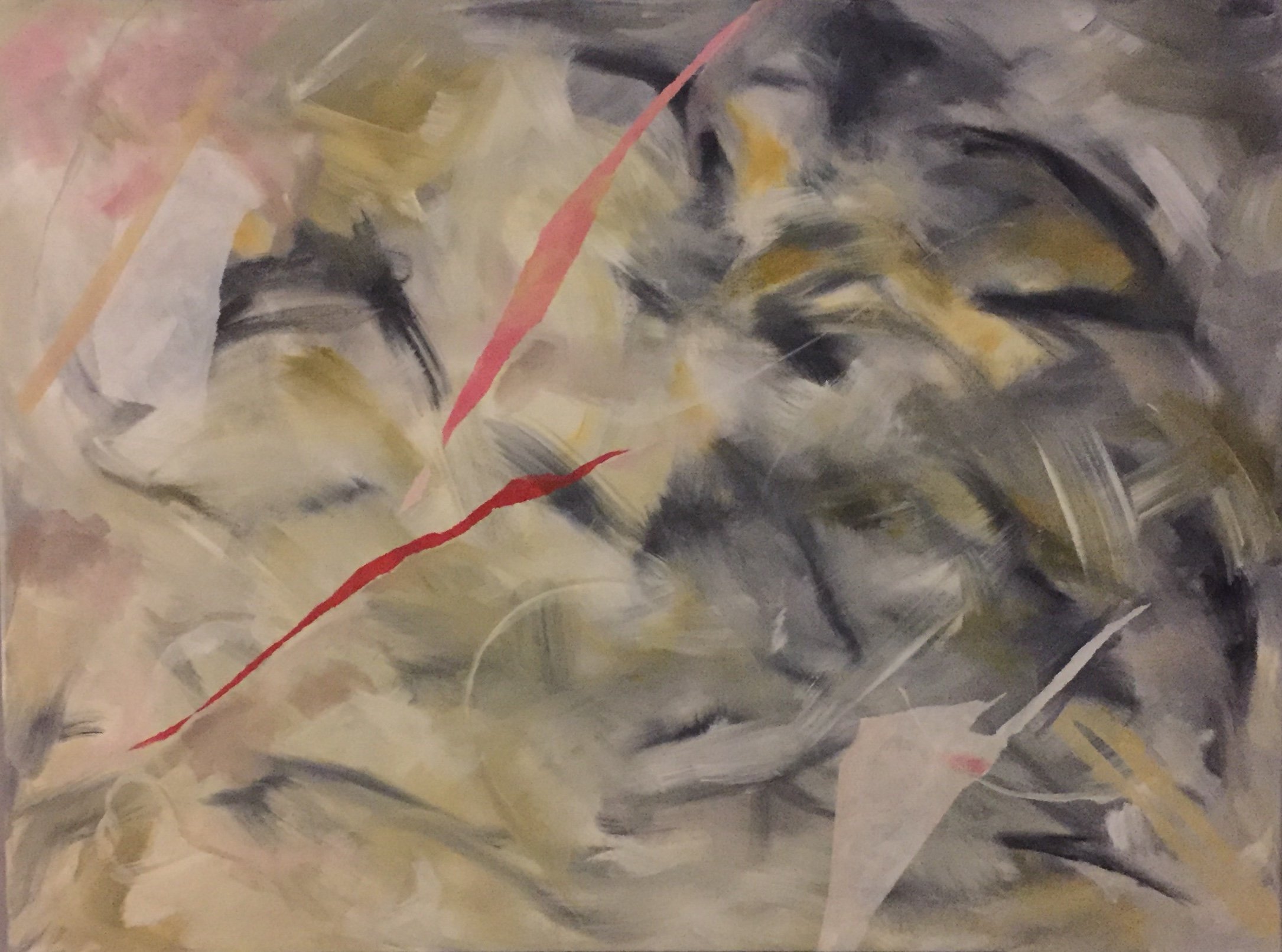 Untitled - 2019 - Acrylic on canvas - 80x60cm Sold