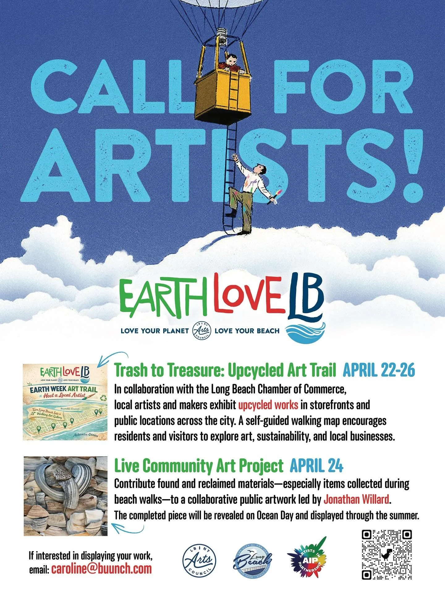 Dear local artists !!!! We need you !!! Please sign up on the updated link we had a few technical issues over the weekend and apologize for any inconvenience we cannot wait to receive your subscriptions https://forms.gle/RoNn52hPZHQ2KgyMA