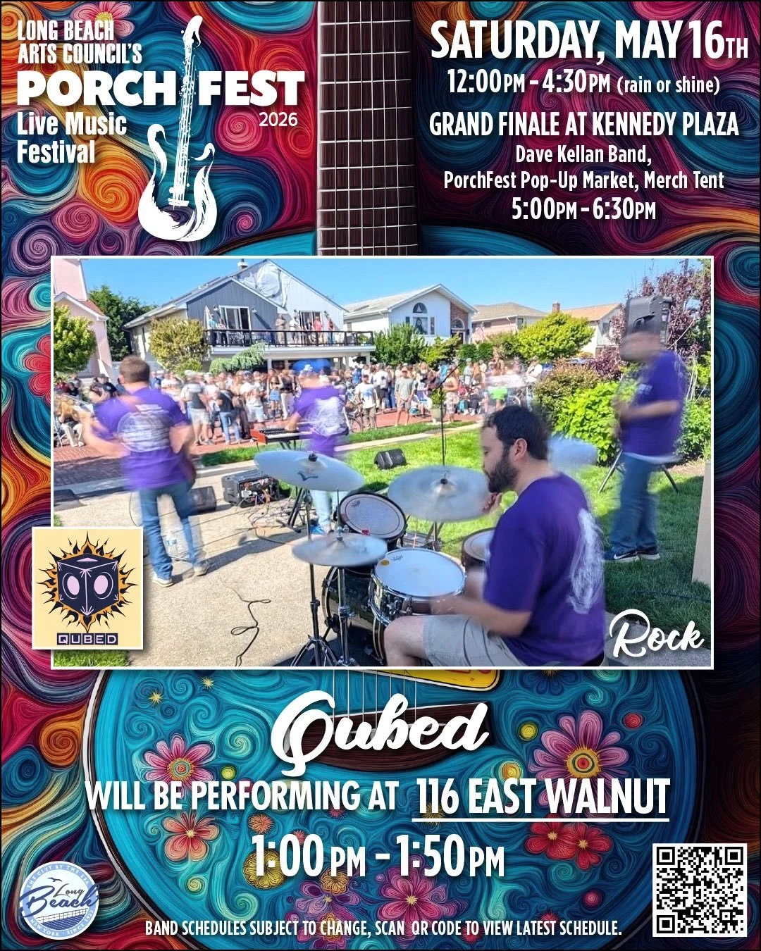 🎶 New porch, new energy, same PorchFest magic.

We&rsquo;re excited to welcome a *brand new homesite* to PorchFest Long Beach this year! 🎉 Catch live music at:

📍 116 E Walnut

This stop is one of eight across the city bringing sounds to the stree