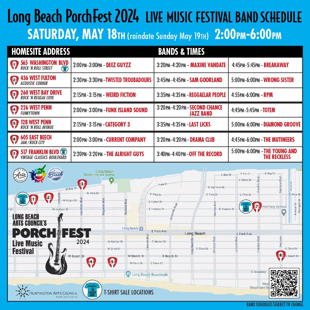 PorchFest 2024 — Long Beach Arts Council