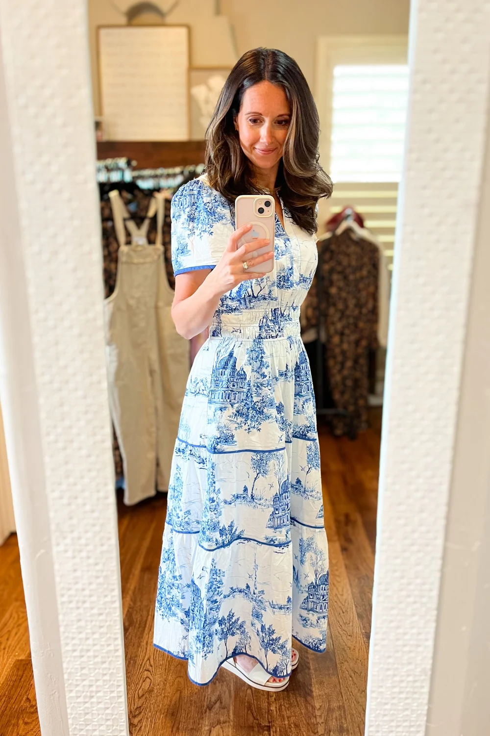 Adelaide Slit Sleeve Belted Dress