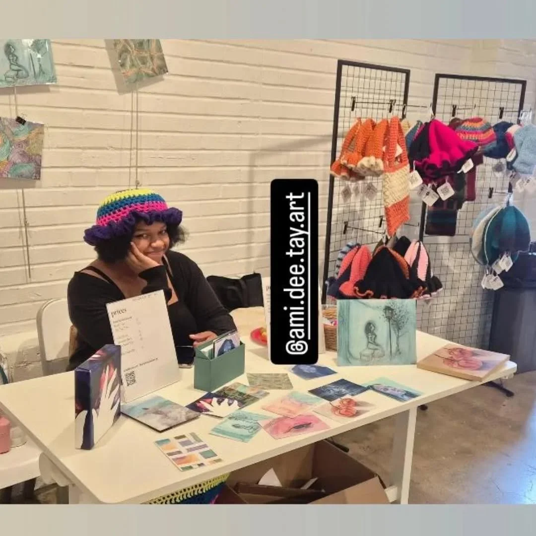 I had fun meeting new people at Art-Mart yesterday! Thank you to those of you who stopped by!