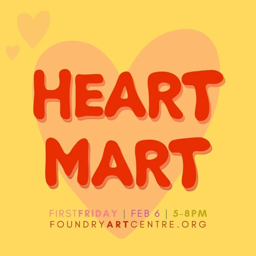 Hey Lovebirds! I'm vending this week at the Foundry Art Centre's Heart Mart!

I'll be selling my crochet hats, totes, Heart pins, and art prints~

Heart Mart
Friday, February 6, 2026, 5-8p
Foundry Art Centre
520 N Main Street
St. Charles, MO 63301

.