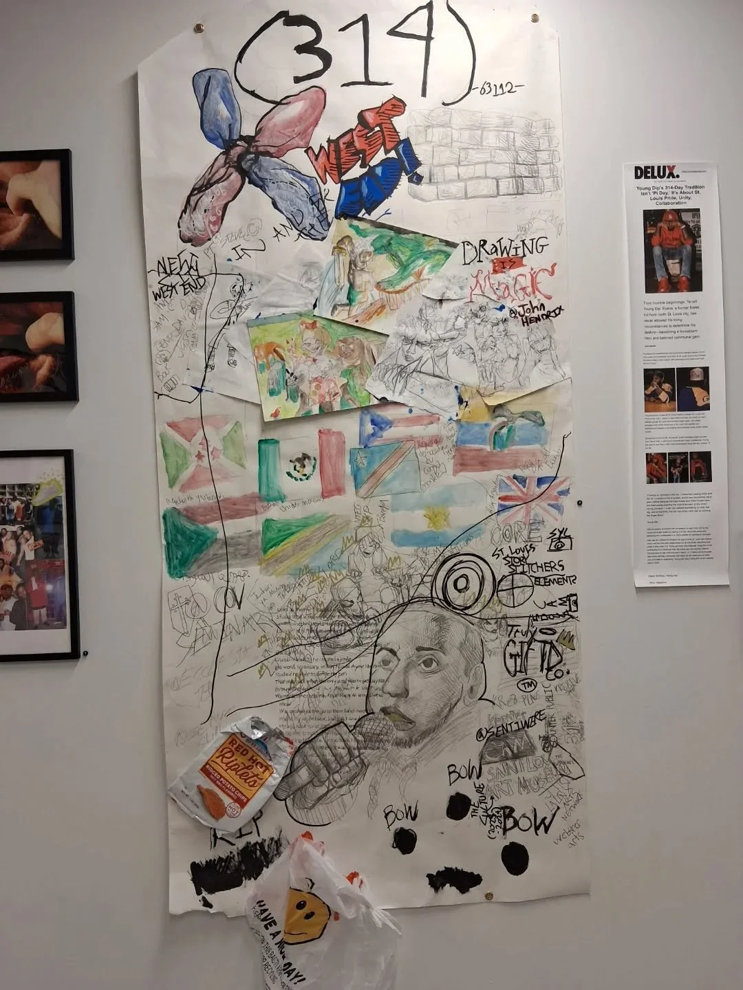 I moved out the way lol @jd_joshuawilliams 👀👀

Check out all the cool work at Sophie's (@sophiesstl ) To STL with Love show going on until 314 Day!