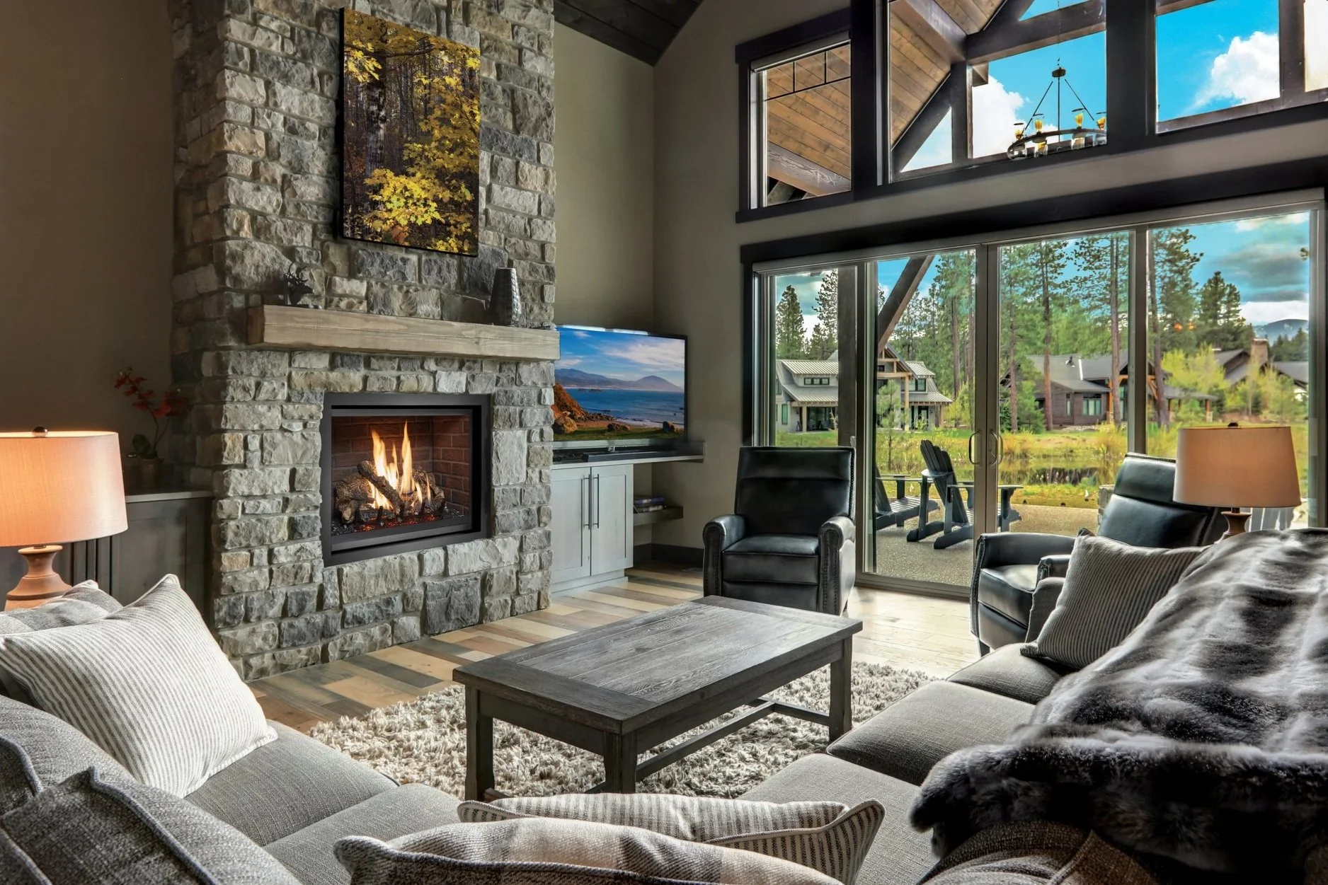 Traditional Gas Fireplaces