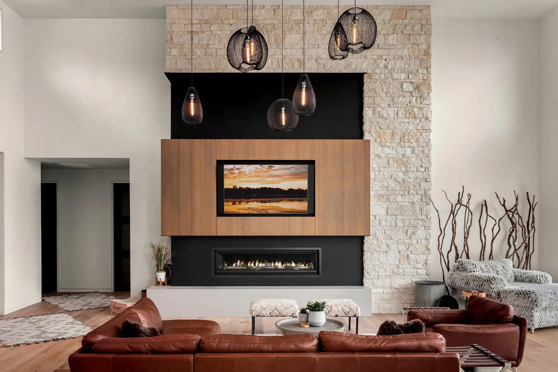 Modern Gas Fireplaces