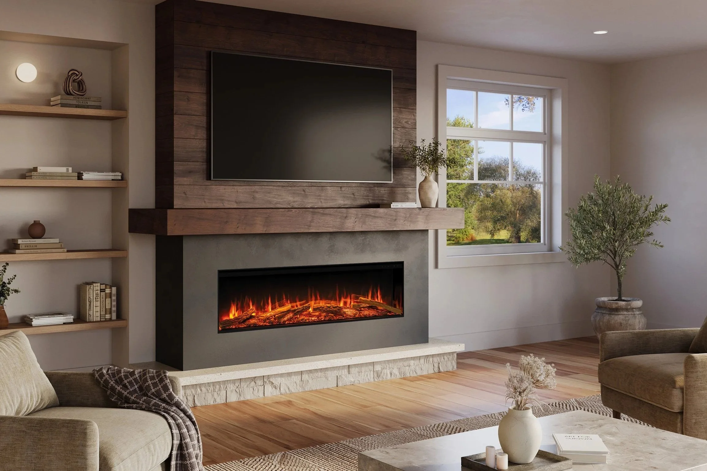 Modern Electric Fireplaces