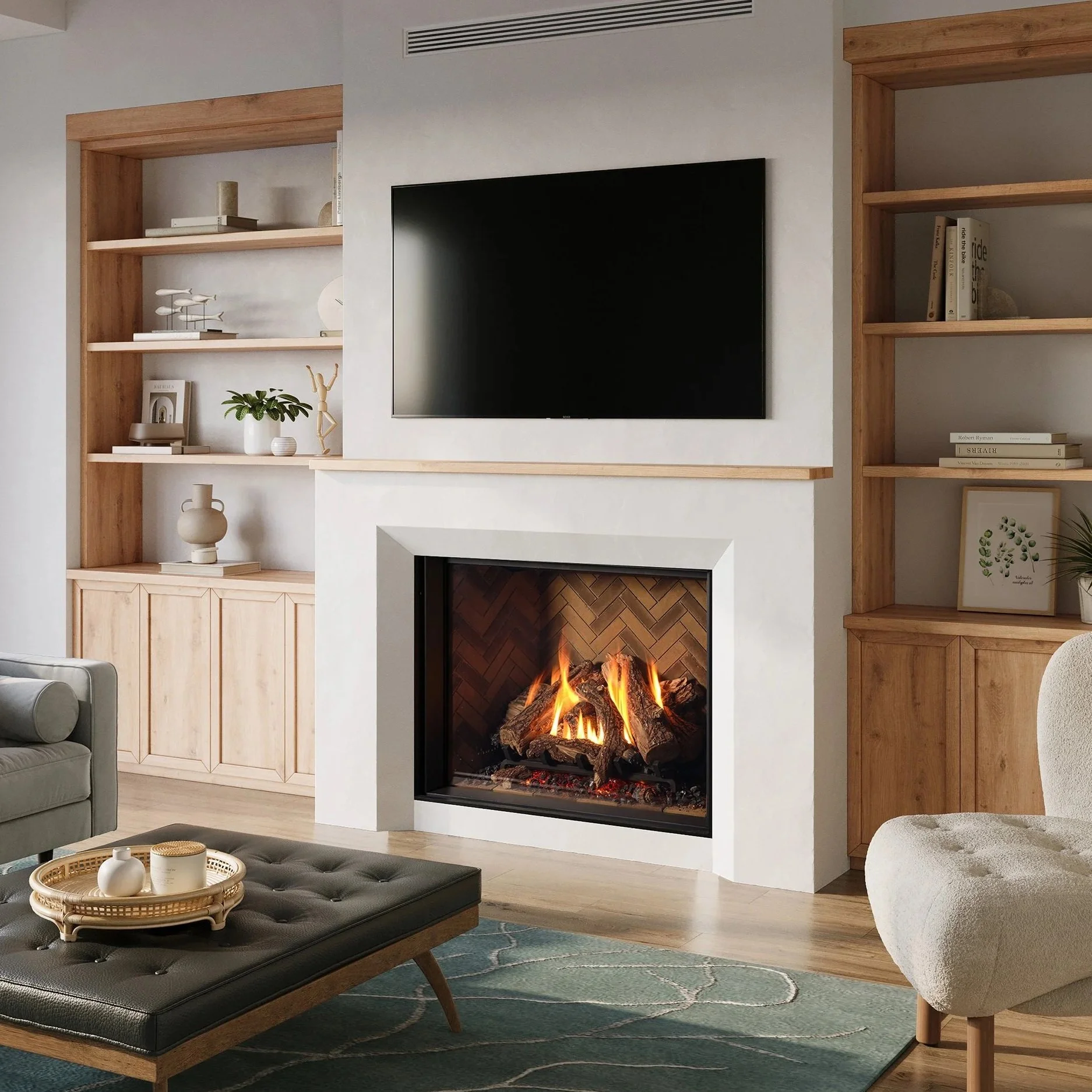 Regency G1200P Traditional Gas Fireplace