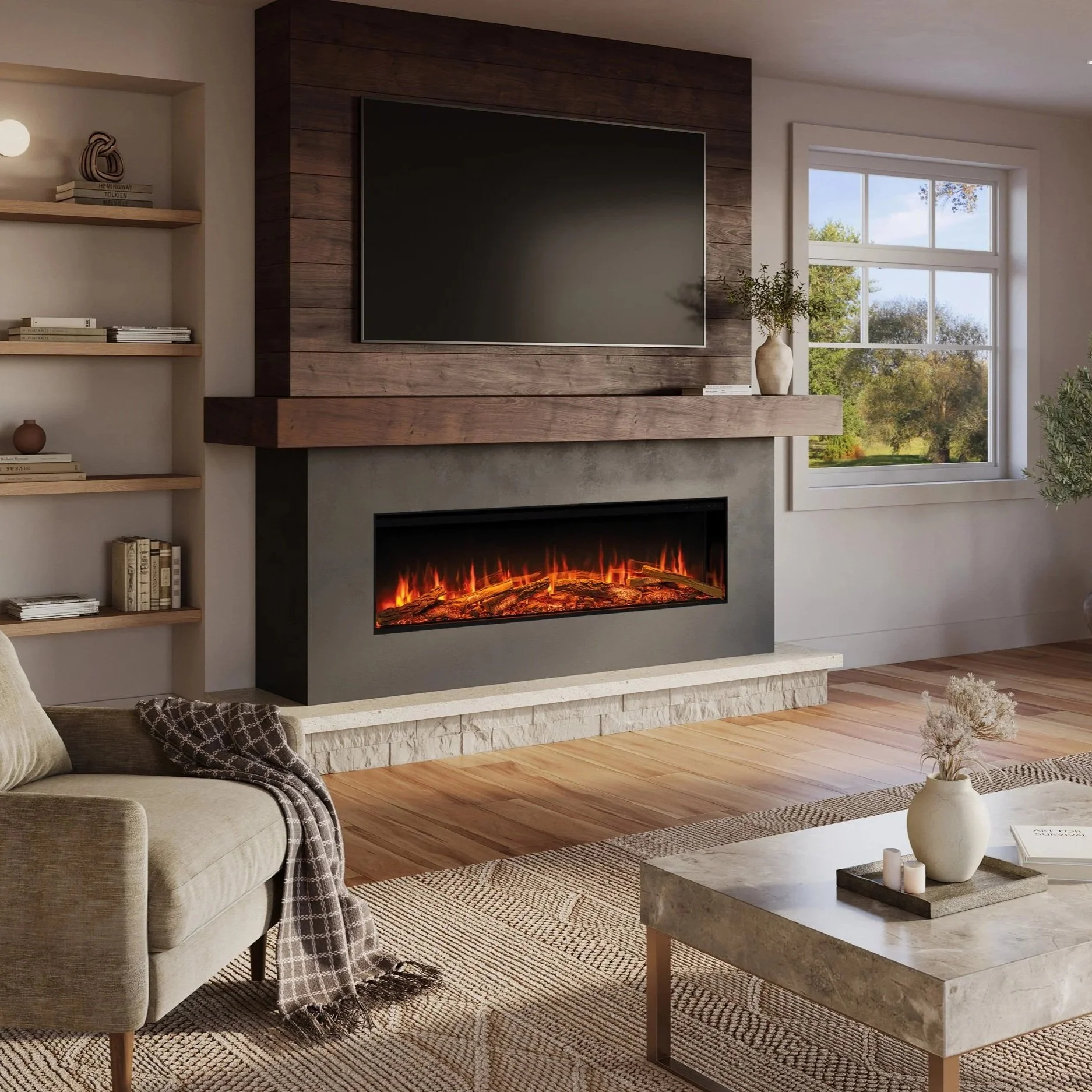 Regency Avita Series Linear Electric Fireplace