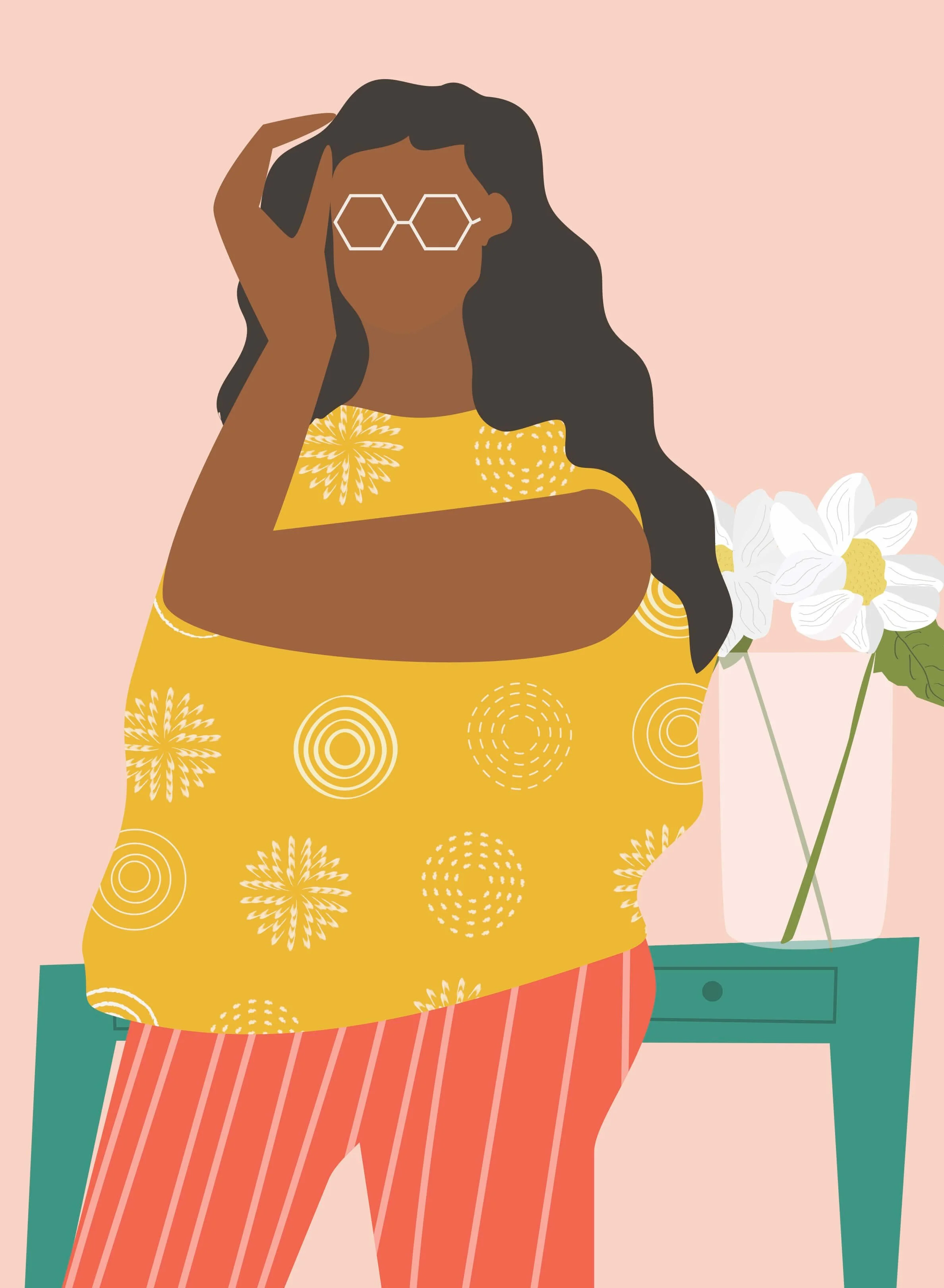 qmonyei_Personal work Patterned lady 3.jpg