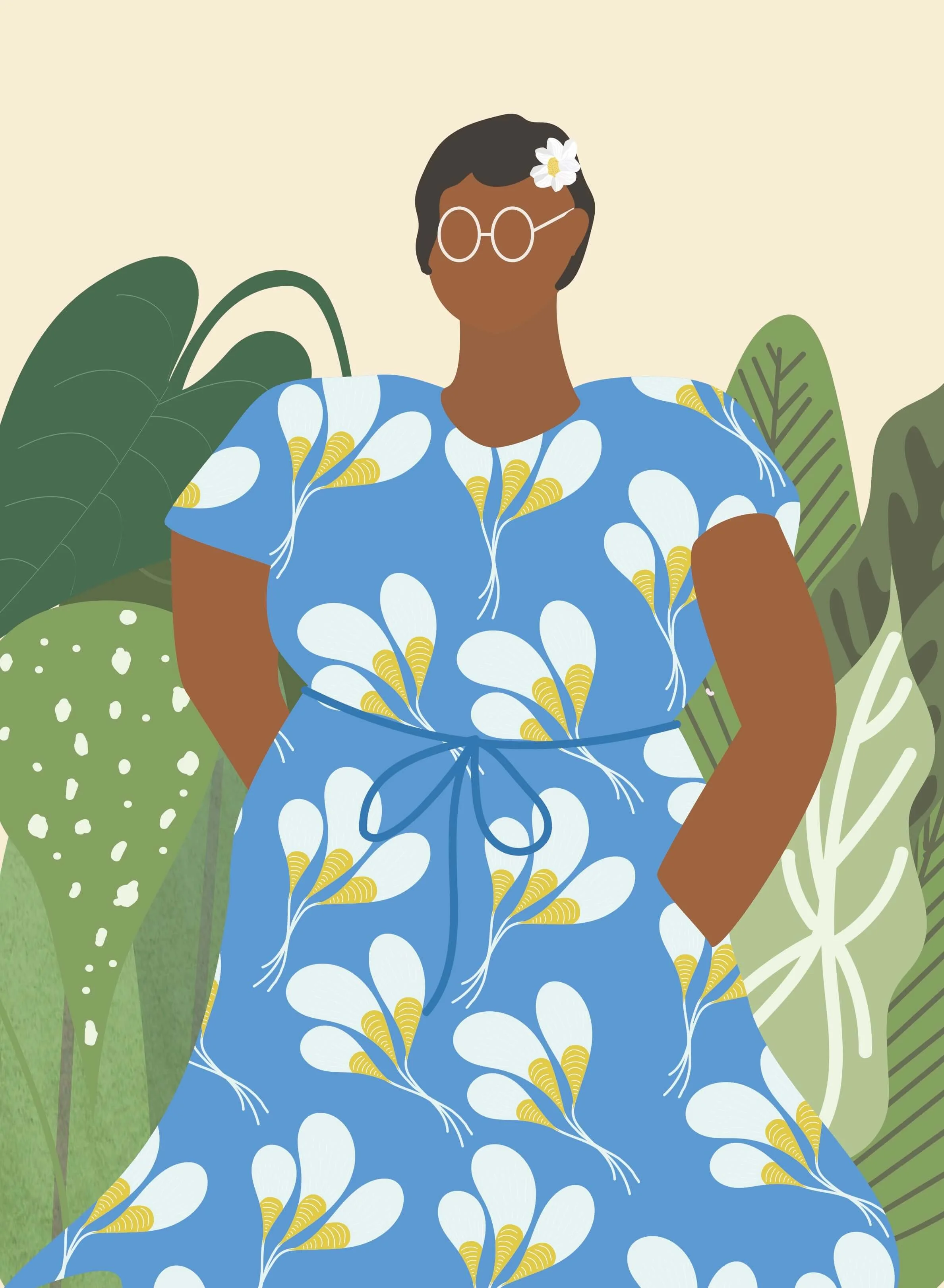 qmonyei_Personal work Patterned lady 2.jpg