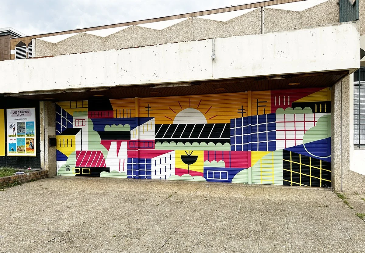 Mural created by Helena Pallares 