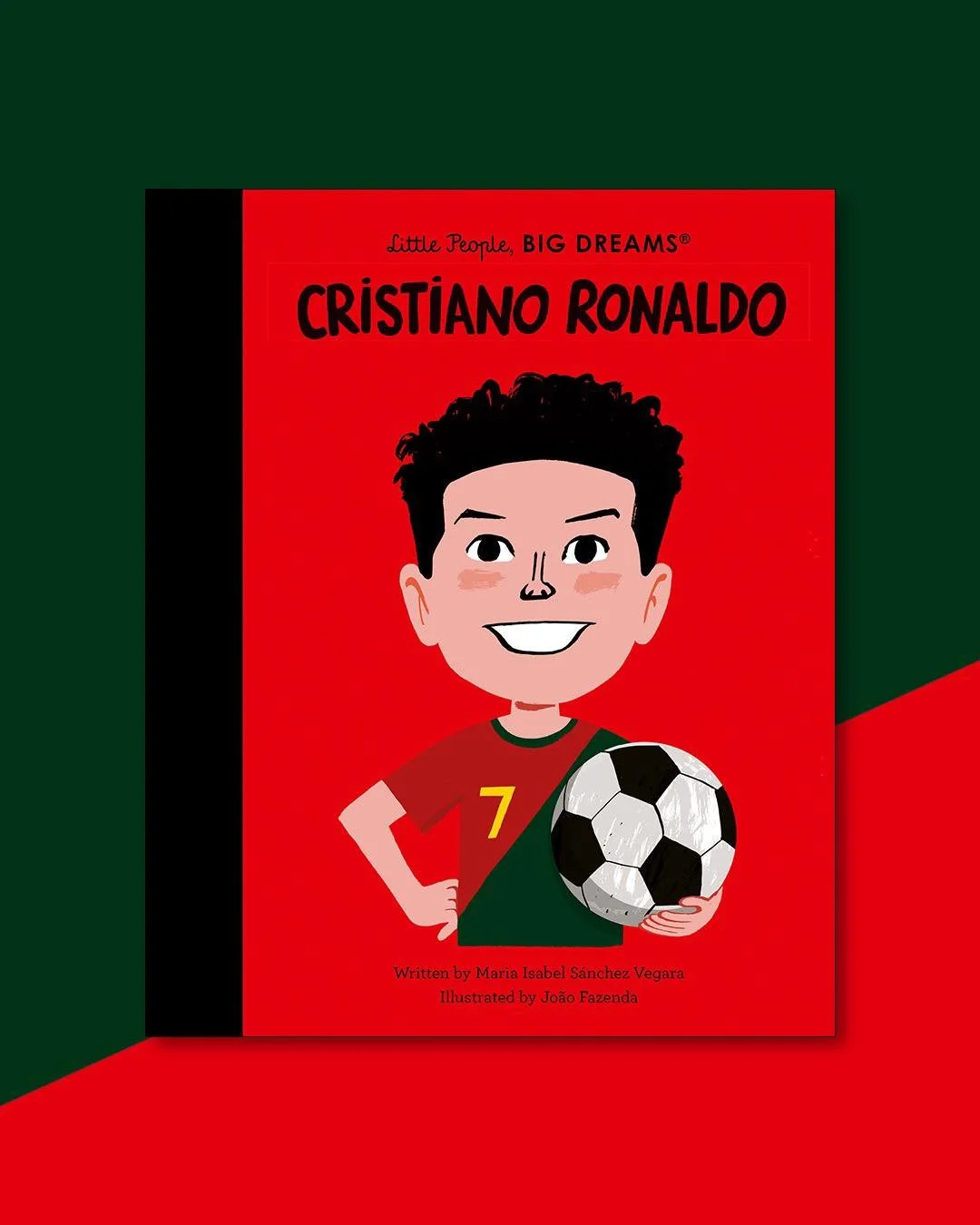 Happy to share that Joao Fazenda illustrated Cristiano Ronaldo’s story for the Little People, BIG DREAMS series! 🏆
Ronaldo’s remarkable career is a story of hard work and determination, and one which is also defined by his charity work, using his fa