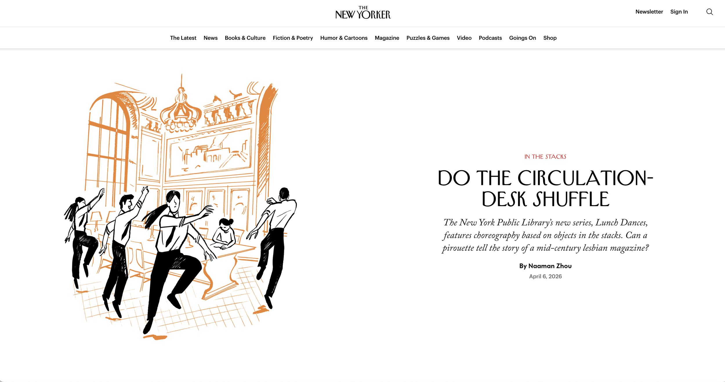 New illustration created by Joao Fazenda for The New Yorker