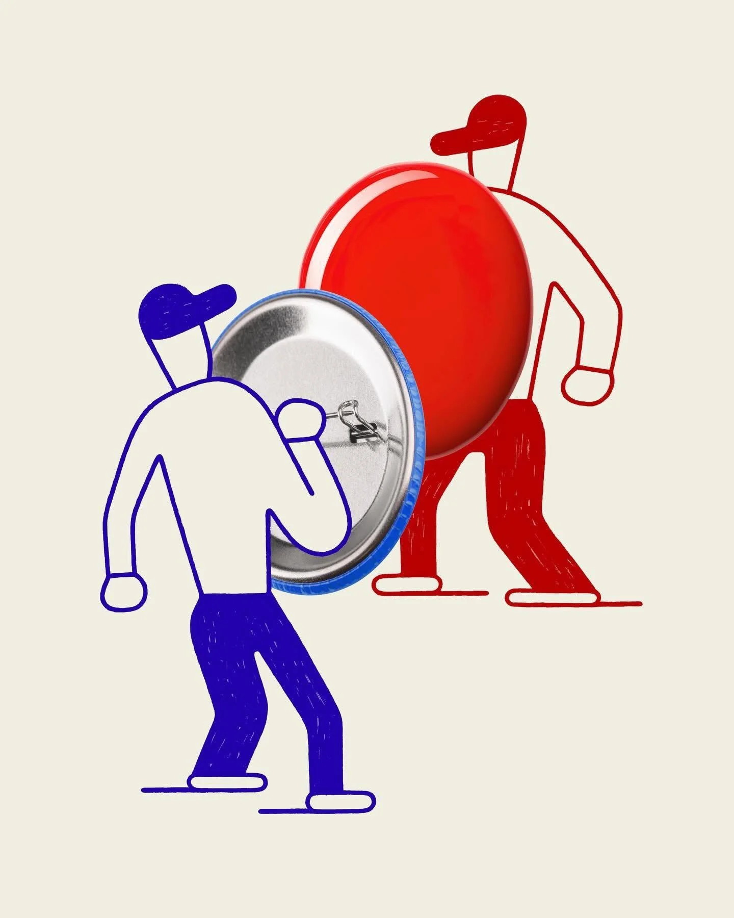 Polarization is a Product of Fear. Illustration created by Miguel Porlan for ChicagoBooth, Sping issue.

An explanation for why we’re so divided, and what we can do about it.