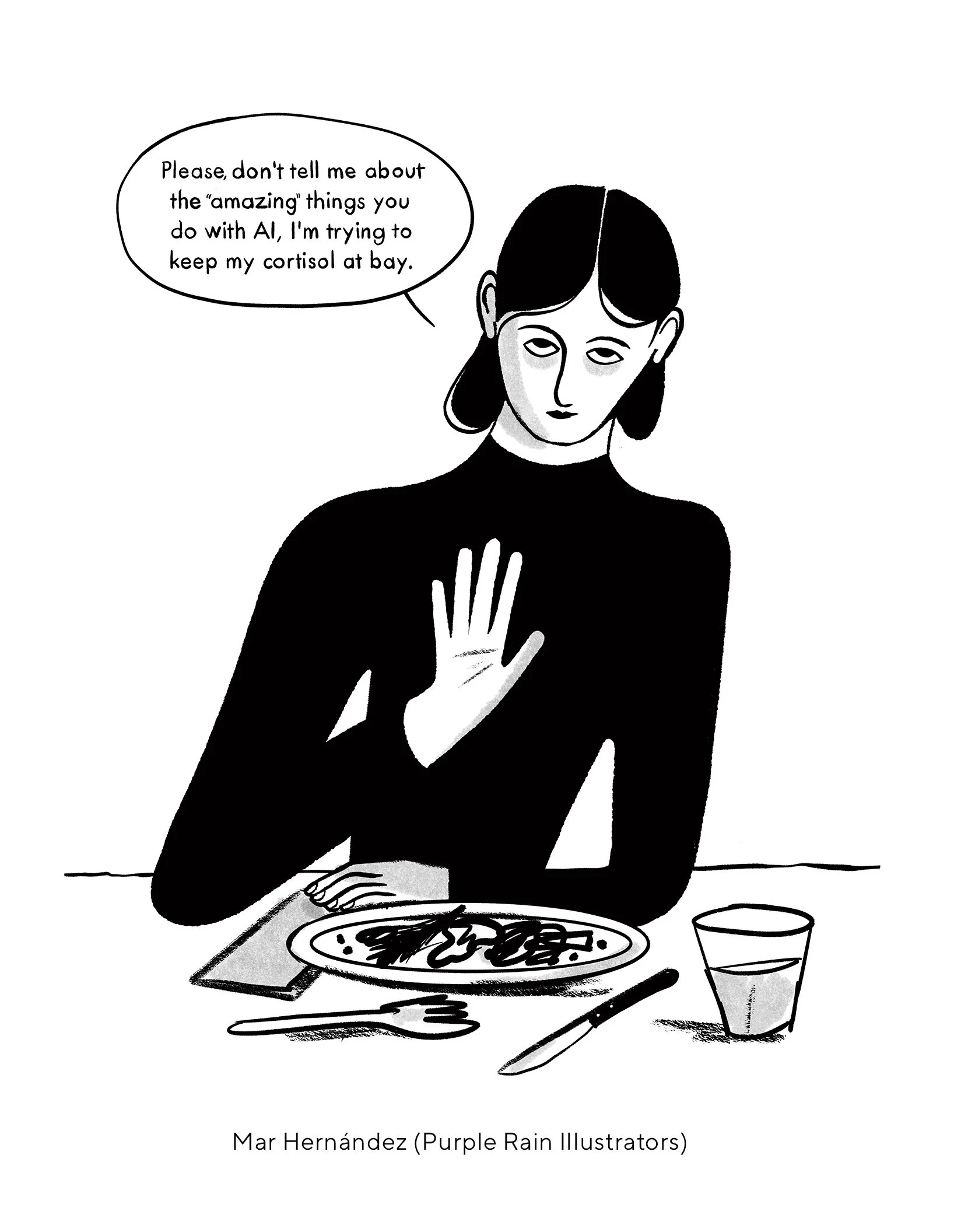 Cortisol Levels and AI from Mar Hernandez 