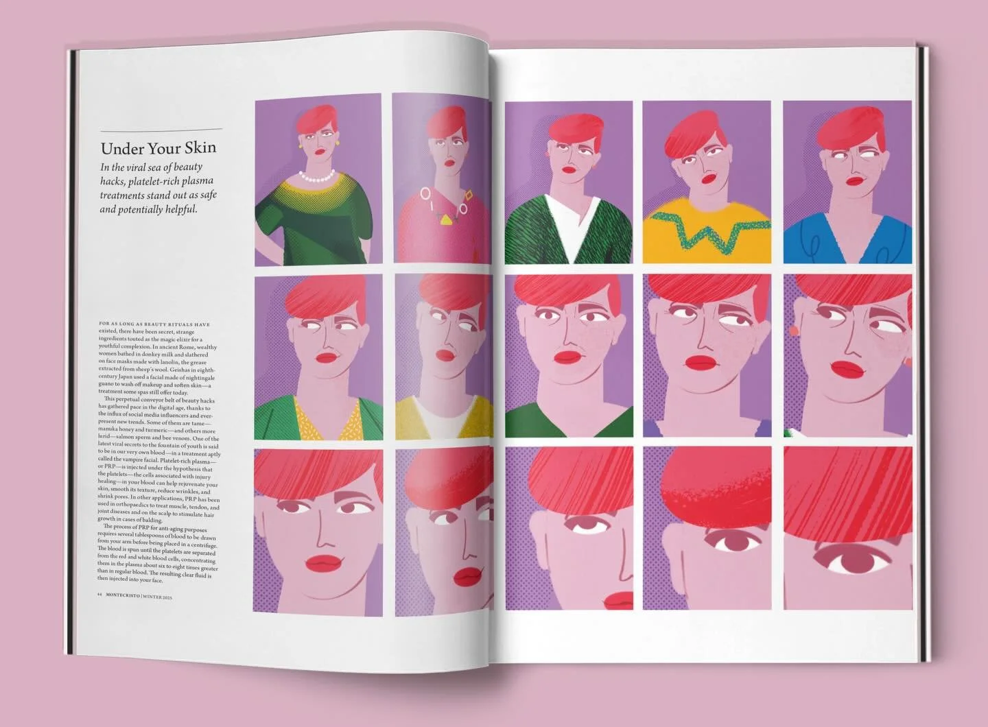 Francesco Zorzi for the Winter issue of Montecristo magazine. In the viral sea of beauty hacks, platelet-rich plasma treatments stand out as safe and potentially helpfull