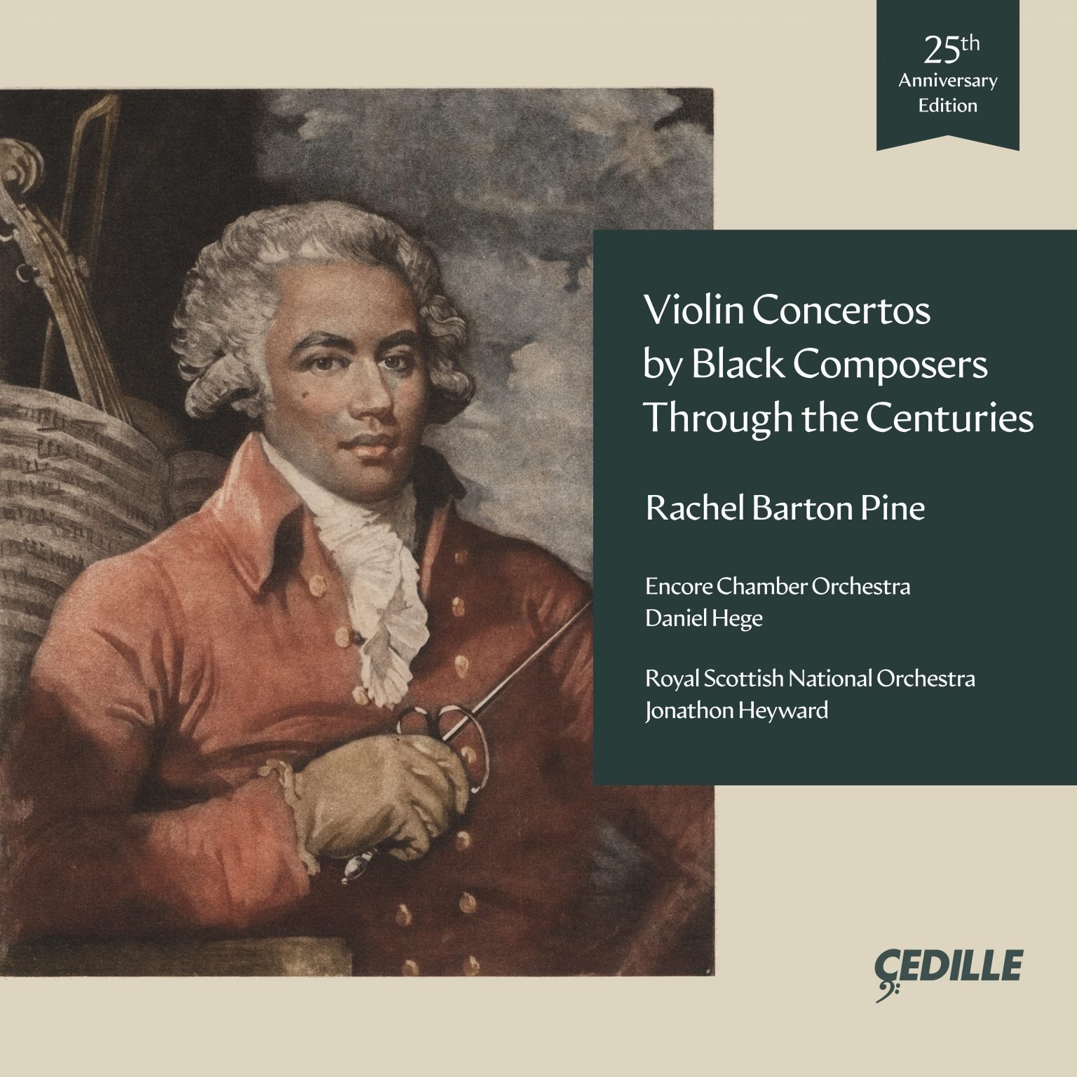 25th Anniversary Edition of Violin Concertos by Black Composers Through the Centuries (Copy)