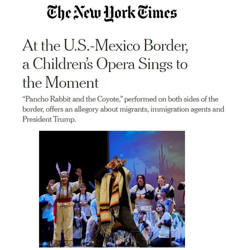 “Pancho Rabbit and the Coyote,” by Anthony Davis, Lands