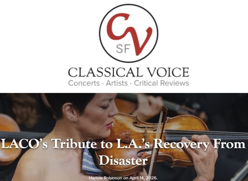 SFCV: Anne Akiko Meyers and LACO’s Tribute to L.A.