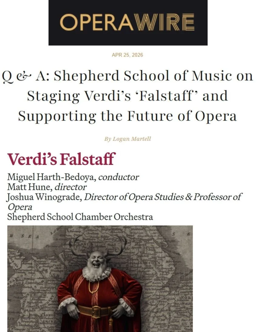 Shepherd School of Music Featured in OperaWire 
