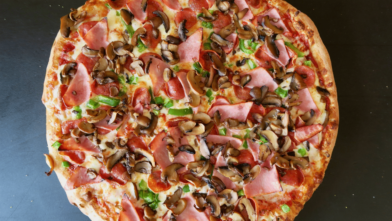 pizza at alibi in lake orion