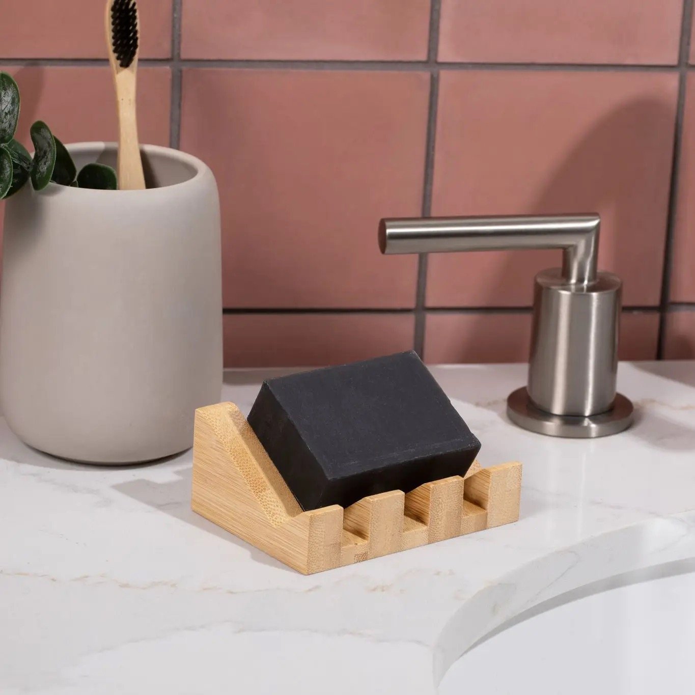 Bamboo Soap Holder