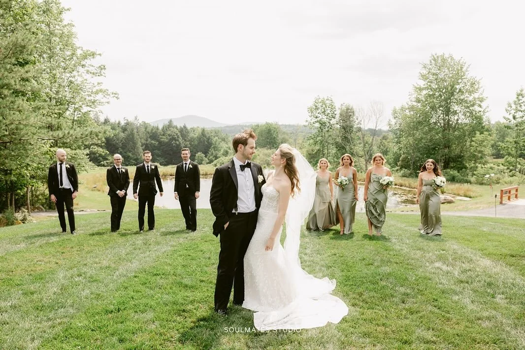 Have fun with your wedding party photo session! 

Absolutely LOVE the beauty of the sage green dresses against the gorgeous nature filled backdrop of the Windham Manor! 

Congrats again to Victoria &amp; Dave!!

📷 @soulmatesstudiophotography 

Venue