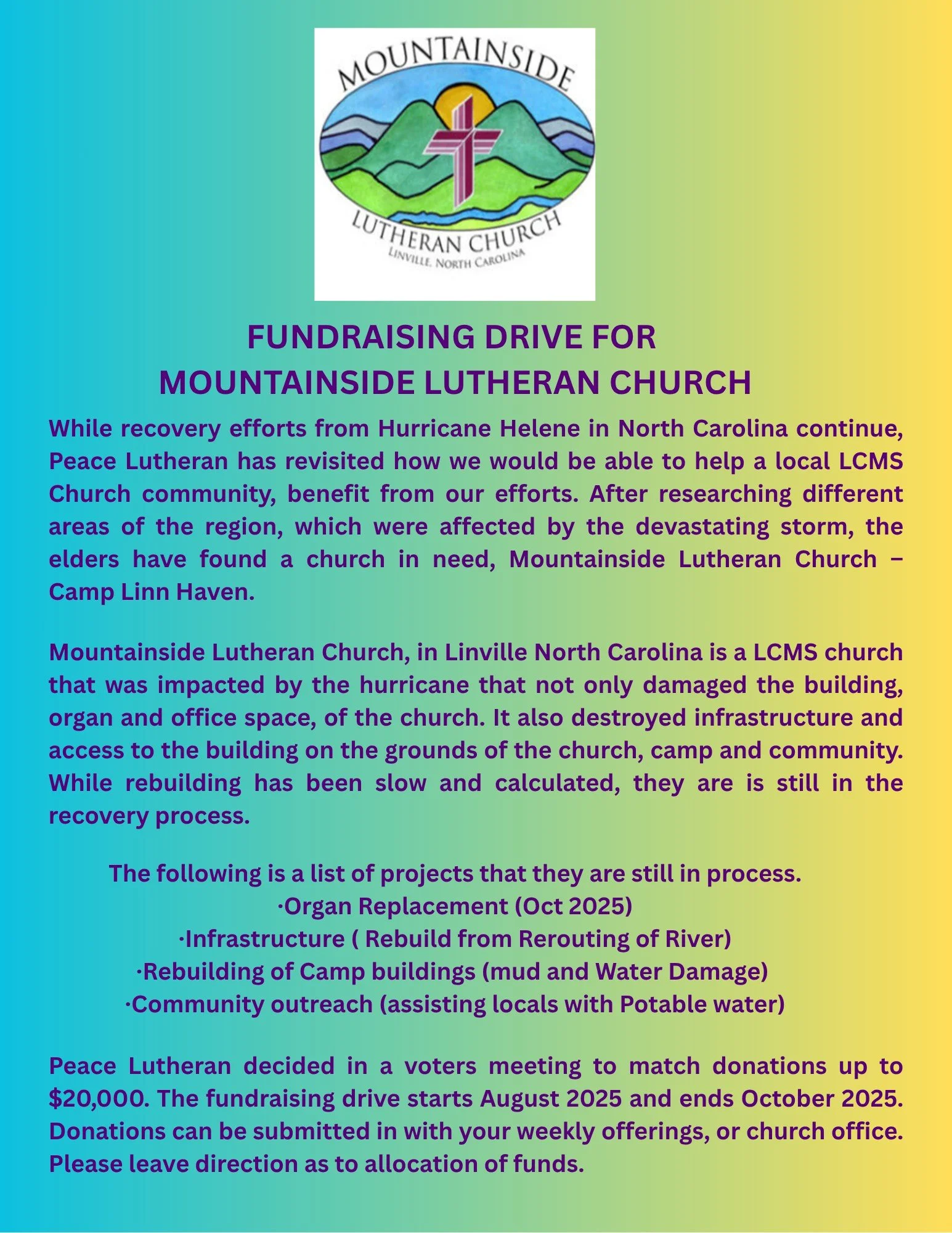 Fundraising Drive