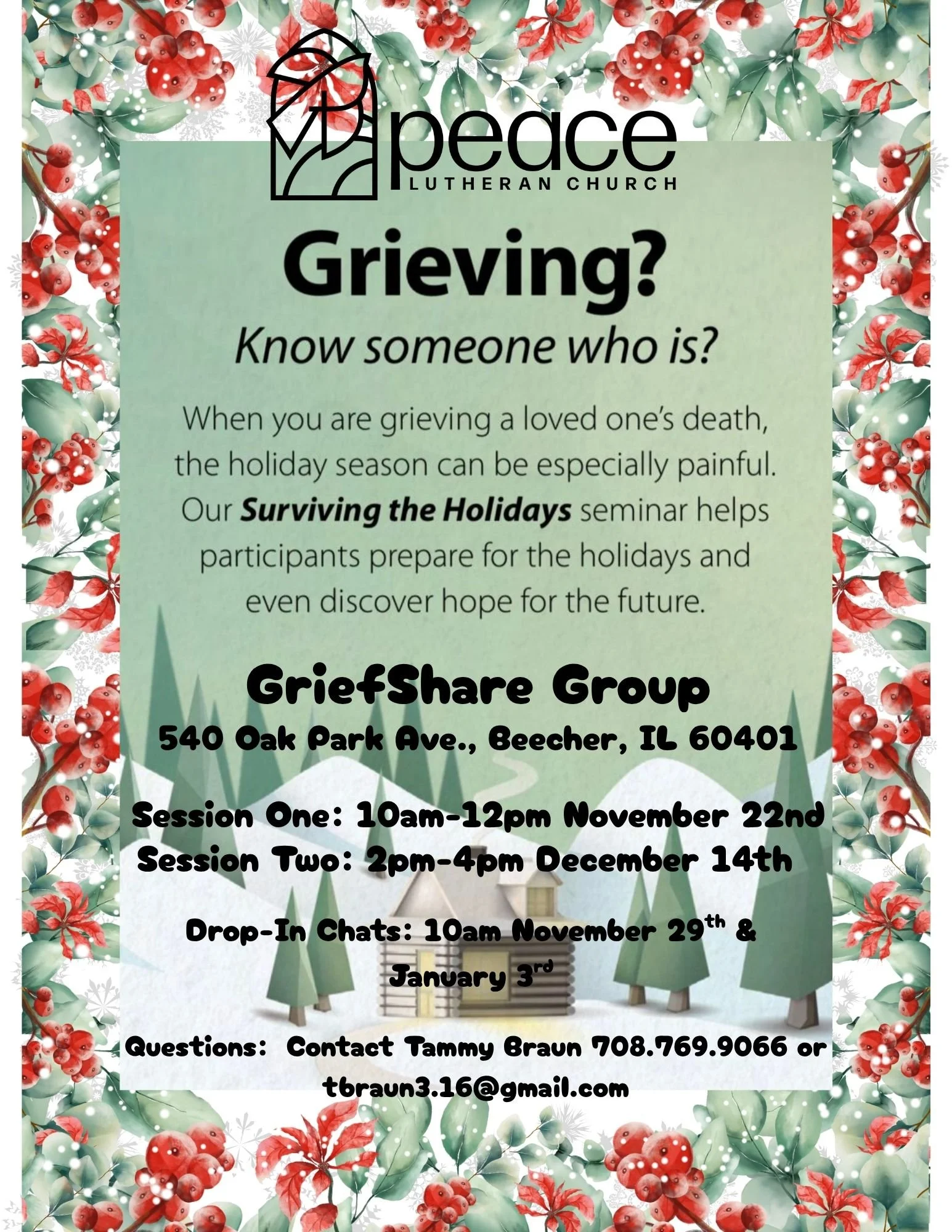 GriefShare Surviving the Holidays