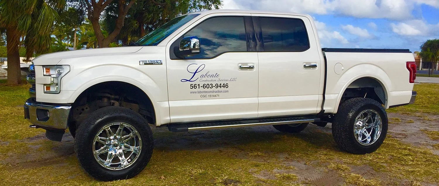 Labonte Construction Truck