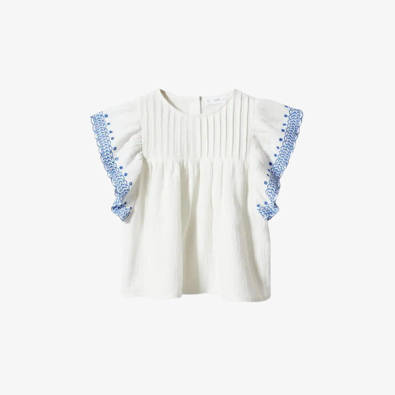 Ruffled Sleeve Blouse