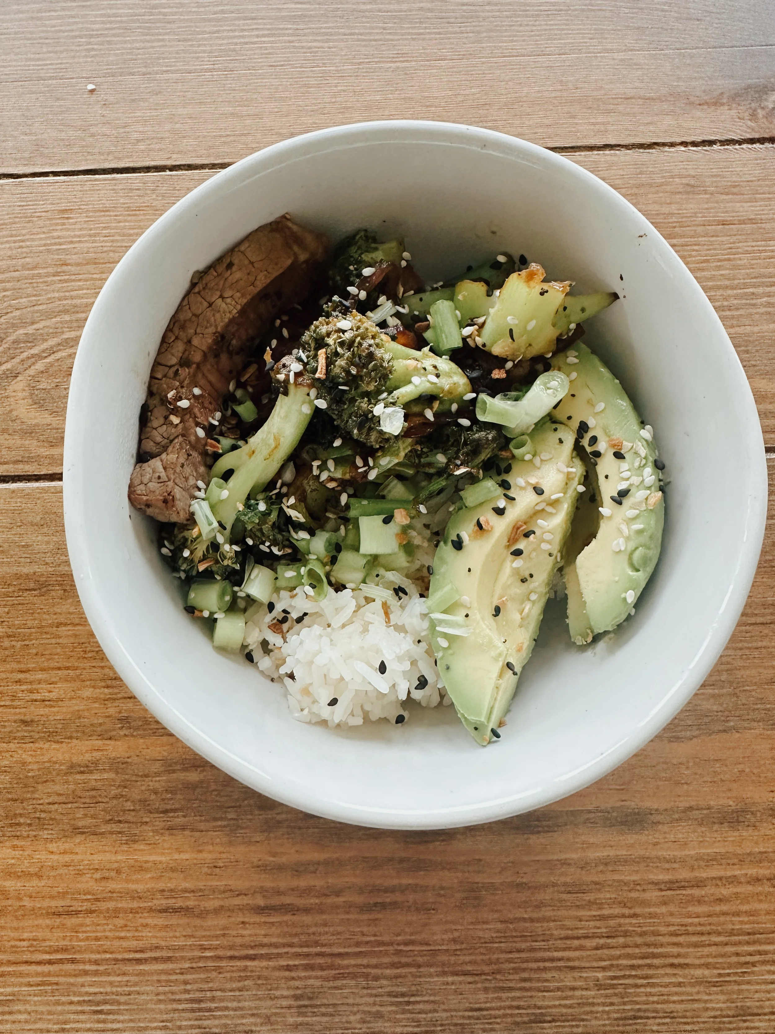 Beef &amp; Broccoli Bowls