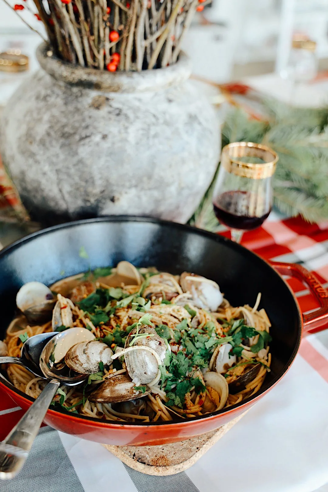 Spicy Linguini &amp; Clams