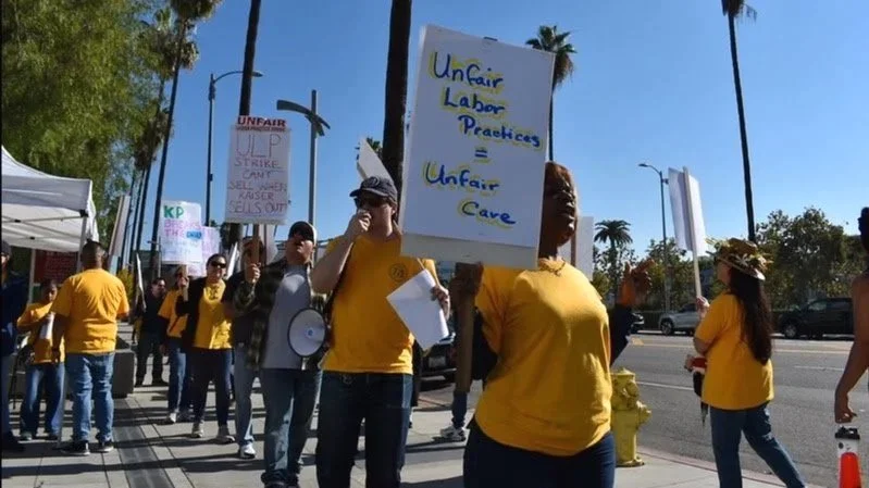Press Release: Kaiser ULP Strike