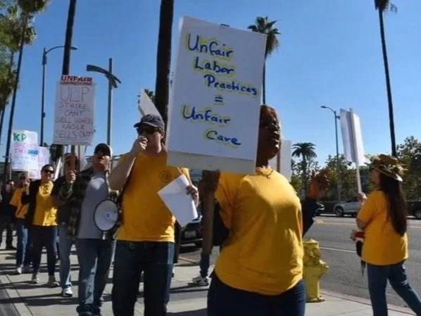 Press Release: Kaiser ULP Strike
