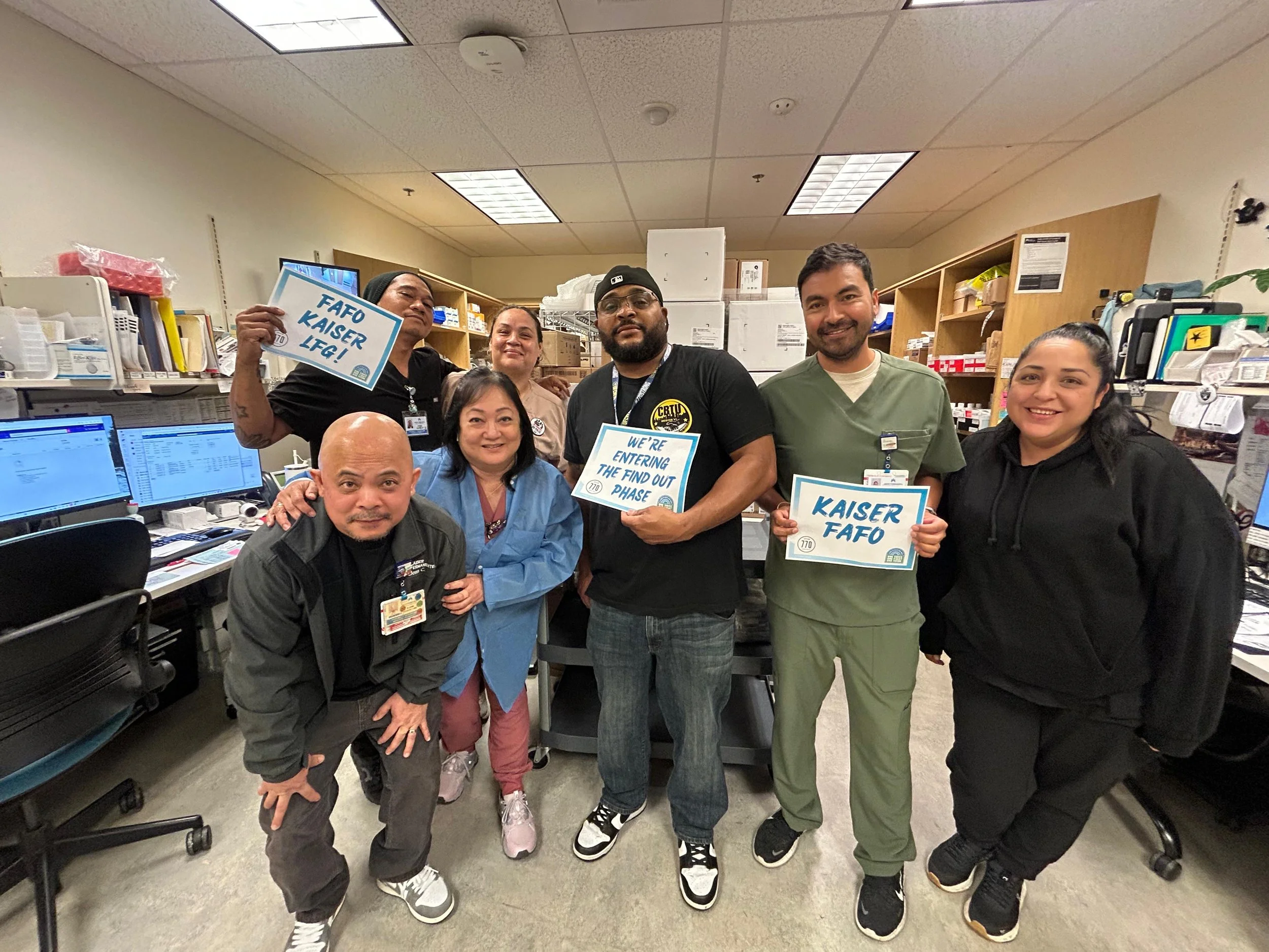 Join the Kaiser ULP Strike Meeting