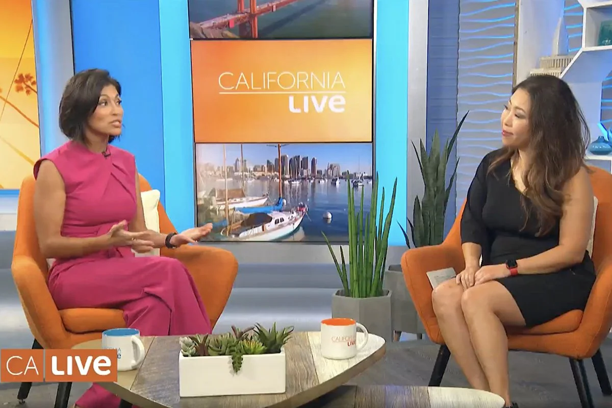 Jinah Kim on California Live I Hate Dating Apps