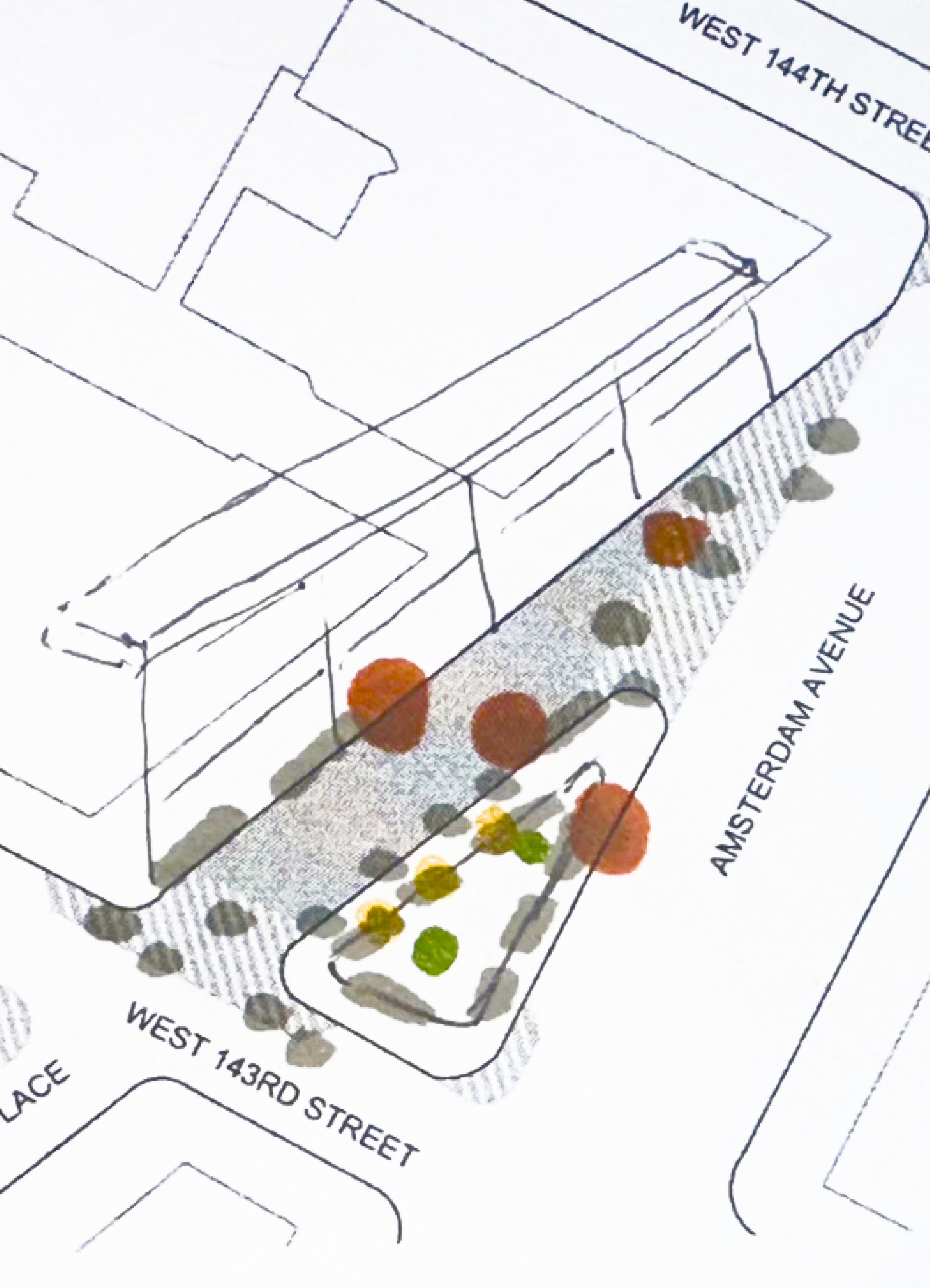 Edge Conditions in the NYC Pedestrian Plaza Program